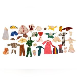 Vintage Barbie Doll Clothes Lot | 1960s–1980s | Mixed Mattel, Clone + Handmade